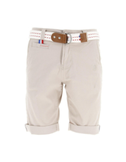 Short avec ceinture gomino 1 gris clair homme - Legender's