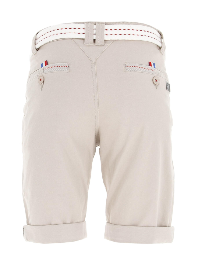 Short avec ceinture gomino 1 gris clair homme - Legender's
