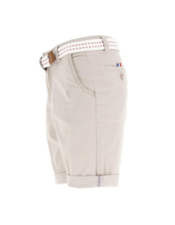 Short avec ceinture gomino 1 gris clair homme - Legender's
