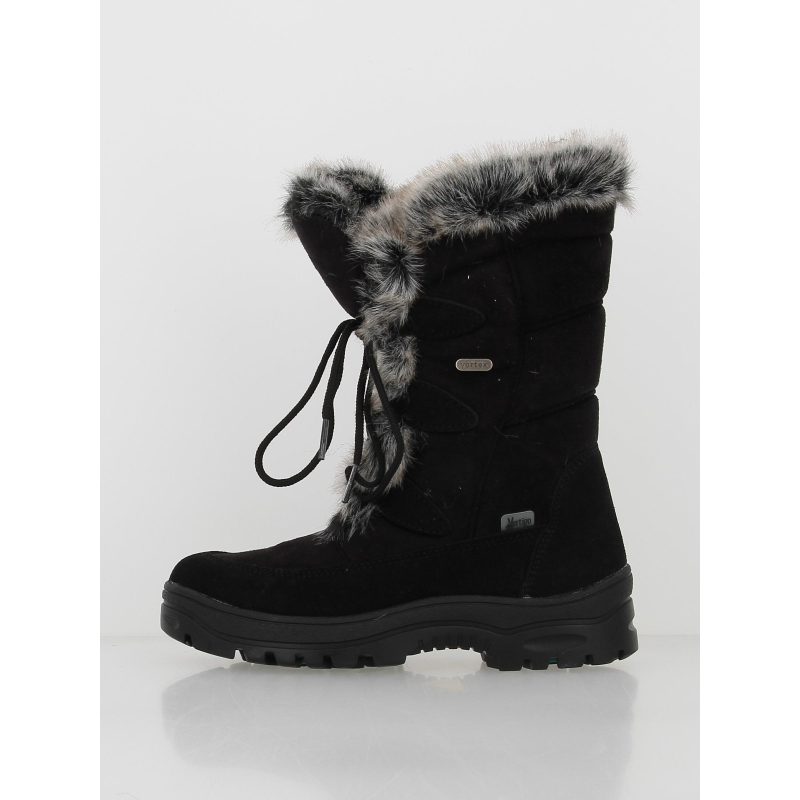 Bottes de neige tapiro noir femme - Alpes Vertigo