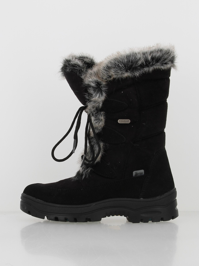 Bottes de neige tapiro noir femme - Alpes Vertigo