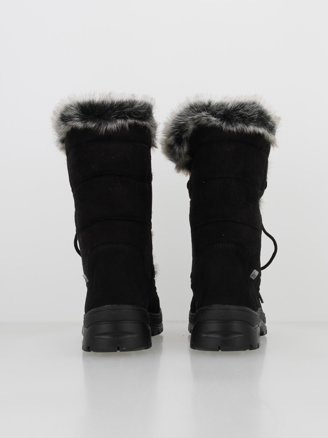 Bottes de neige tapiro noir femme - Alpes Vertigo