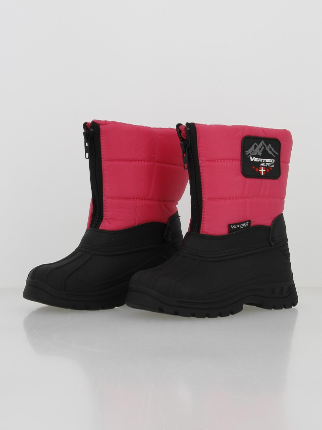 Bottes de neige oxford rose fille - Alpes Vertigo