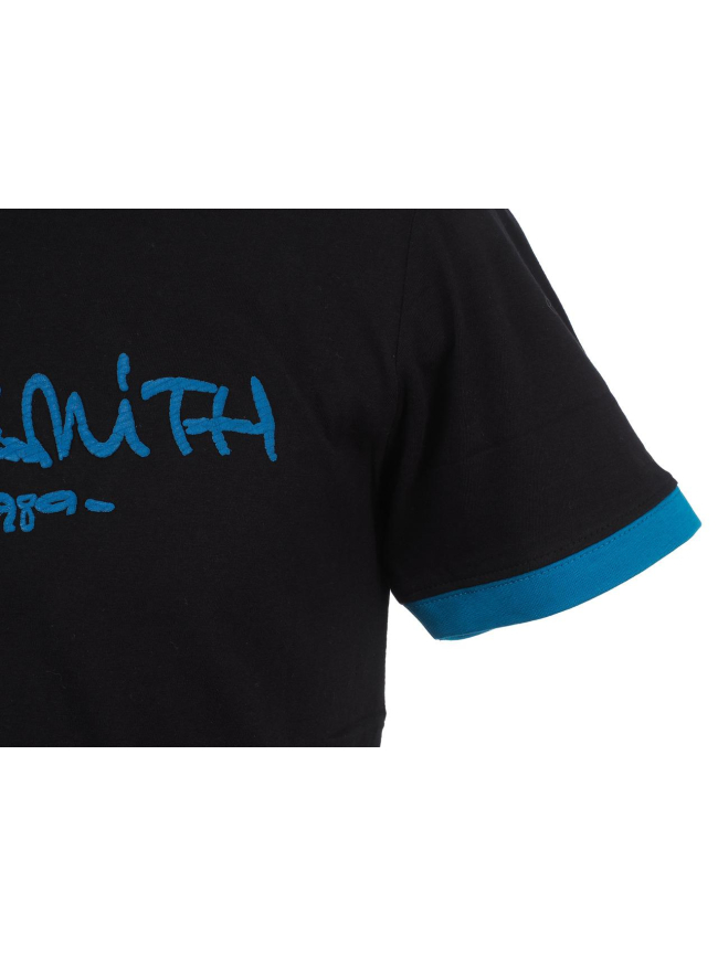 T-shirt ticlass basic noir/bleu homme - Teddy Smith