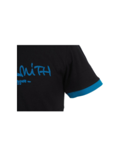 T-shirt ticlass basic noir/bleu homme - Teddy Smith