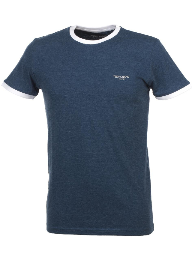 T-shirt the tee bleu homme - Teddy Smith
