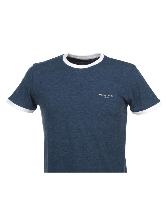 T-shirt the tee bleu homme - Teddy Smith