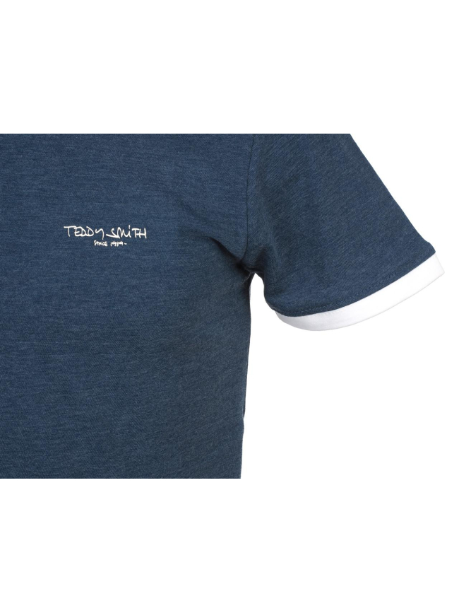 T-shirt the tee bleu homme - Teddy Smith