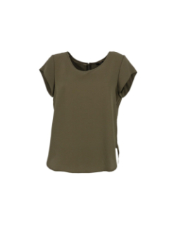 T-shirt vic kaki femme - Only