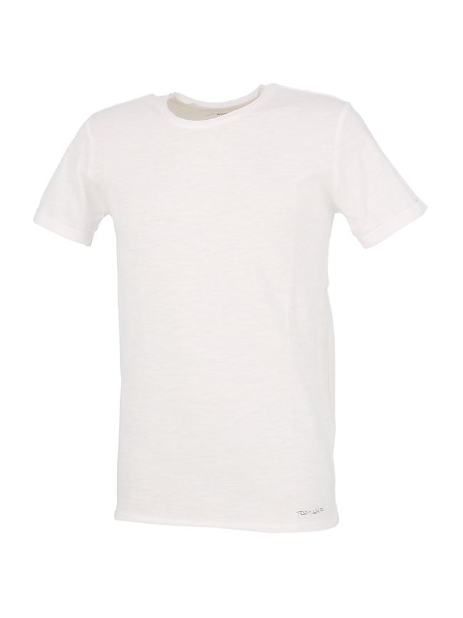 T-shirt turos blanc homme - Teddy Smith