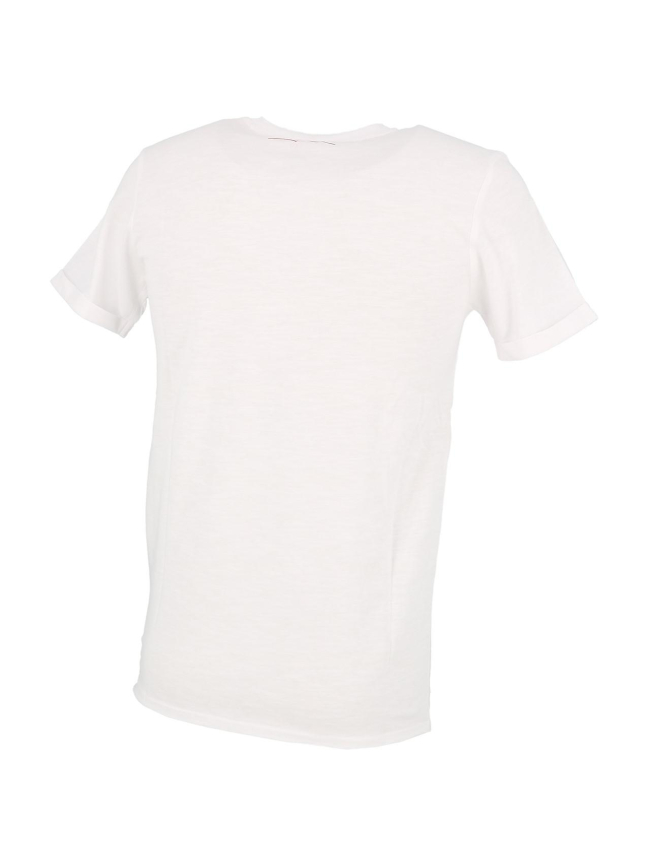 T-shirt turos blanc homme - Teddy Smith