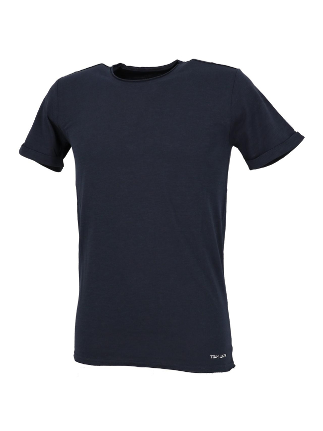 T-shirt turos bleu marine homme - Teddy Smith