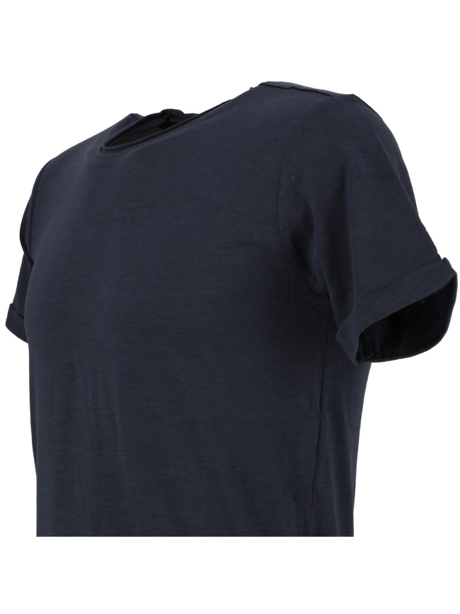 T-shirt turos bleu marine homme - Teddy Smith