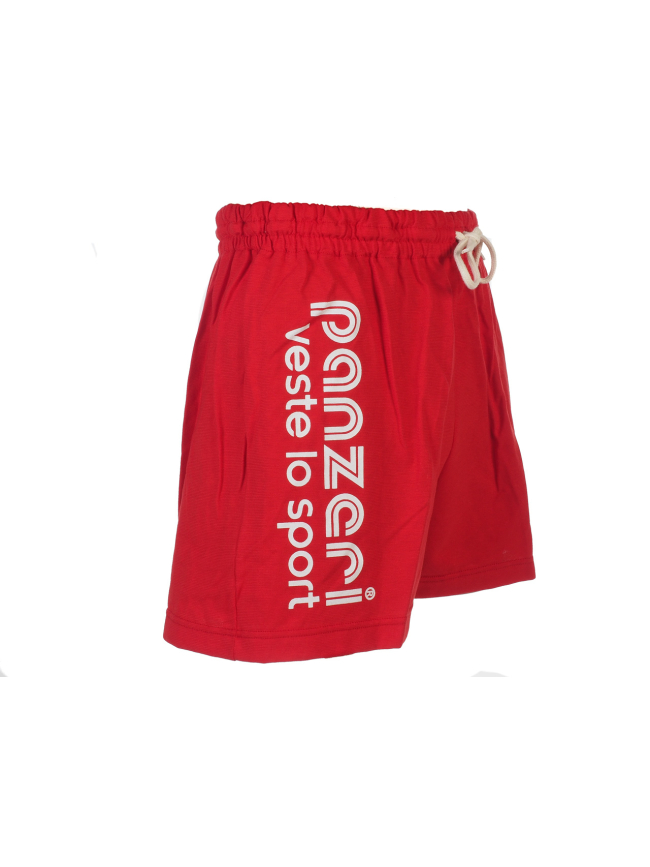 Short uni A rouge/blanc - Panzeri