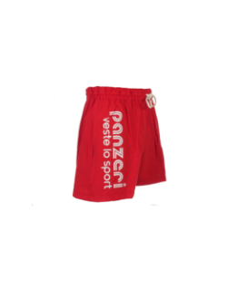 Short uni A rouge/blanc - Panzeri