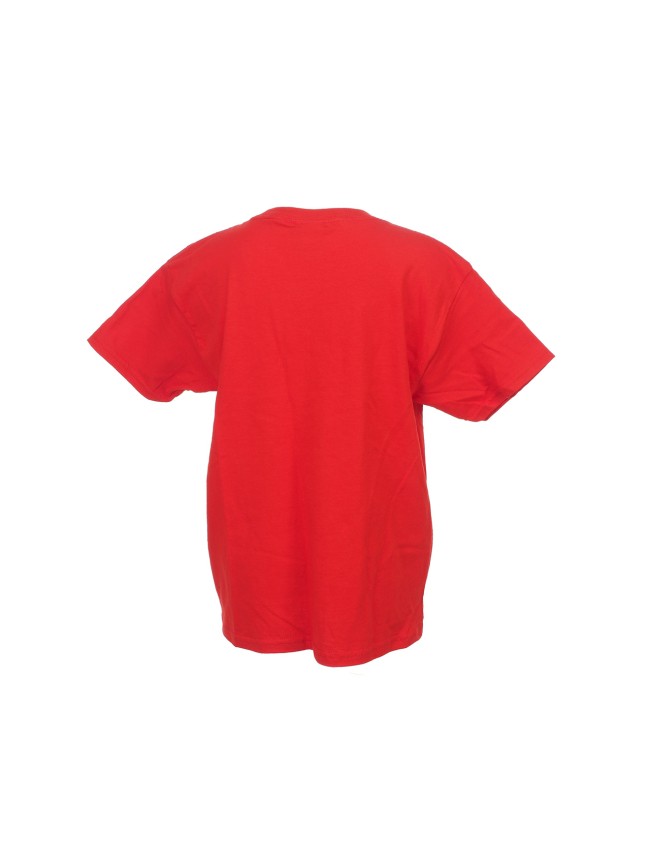 T-shirt basic uni heavy rouge enfant - Gildan