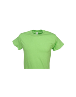 T-shirt basic uni heavy vert homme - Gildan