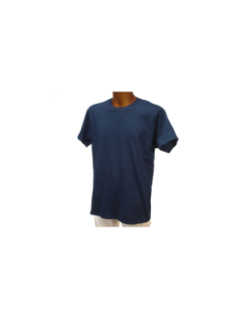 T-shirt basic uni heavy bleu marine homme - Gildan