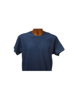 T-shirt basic uni heavy bleu marine homme - Gildan