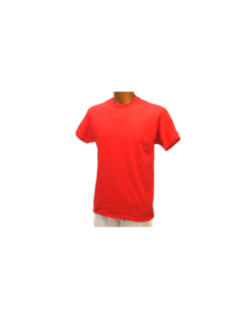 T-shirt basic uni heavy rouge homme - Gildan