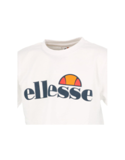 T-shirt crop nicky blanc fille - Ellesse