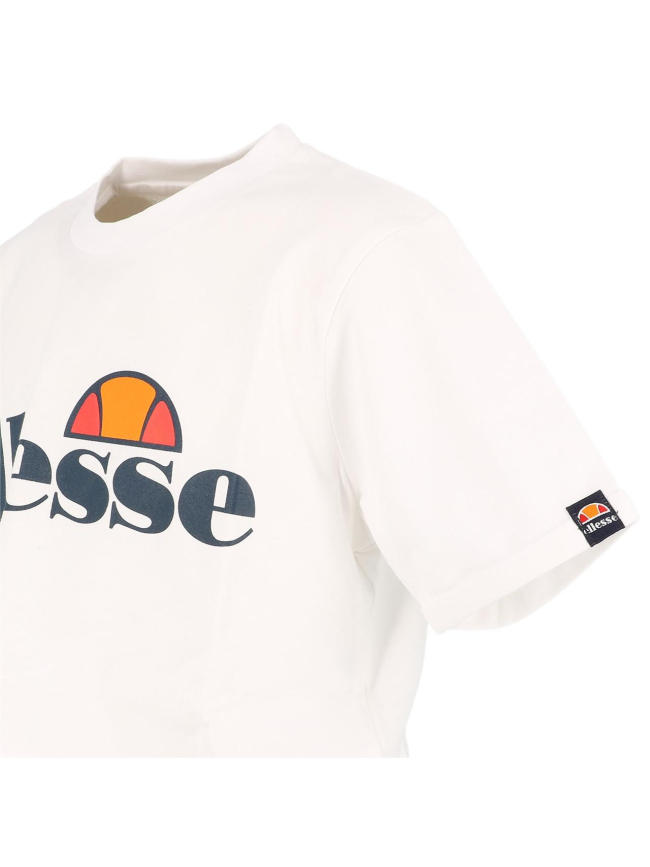 T-shirt crop nicky blanc fille - Ellesse