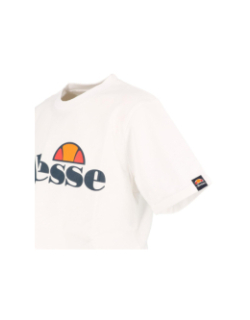 T-shirt crop nicky blanc fille - Ellesse