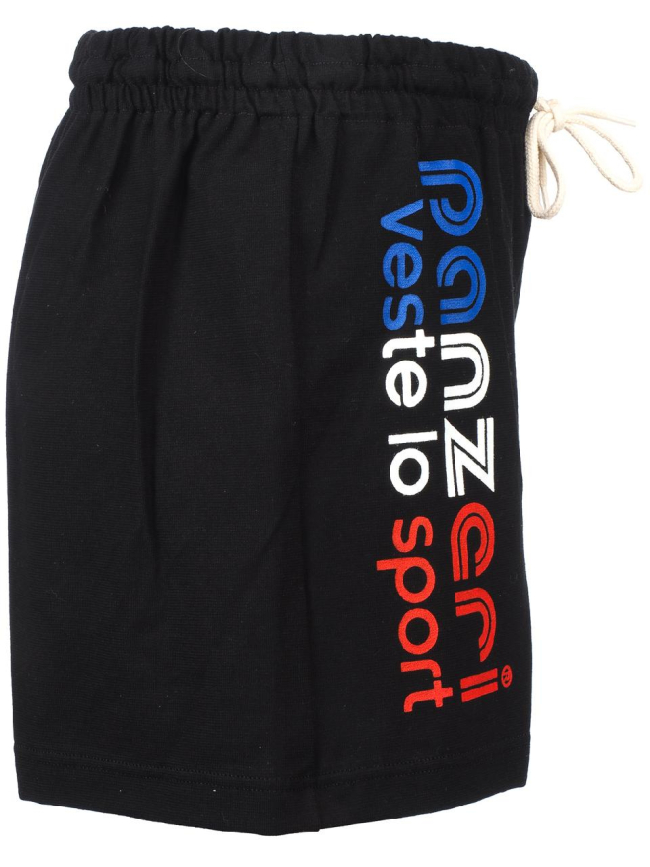 Short uni A noir/tricolore - Panzeri