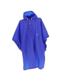 Poncho de pluie à capuche bleu - Elémenterre