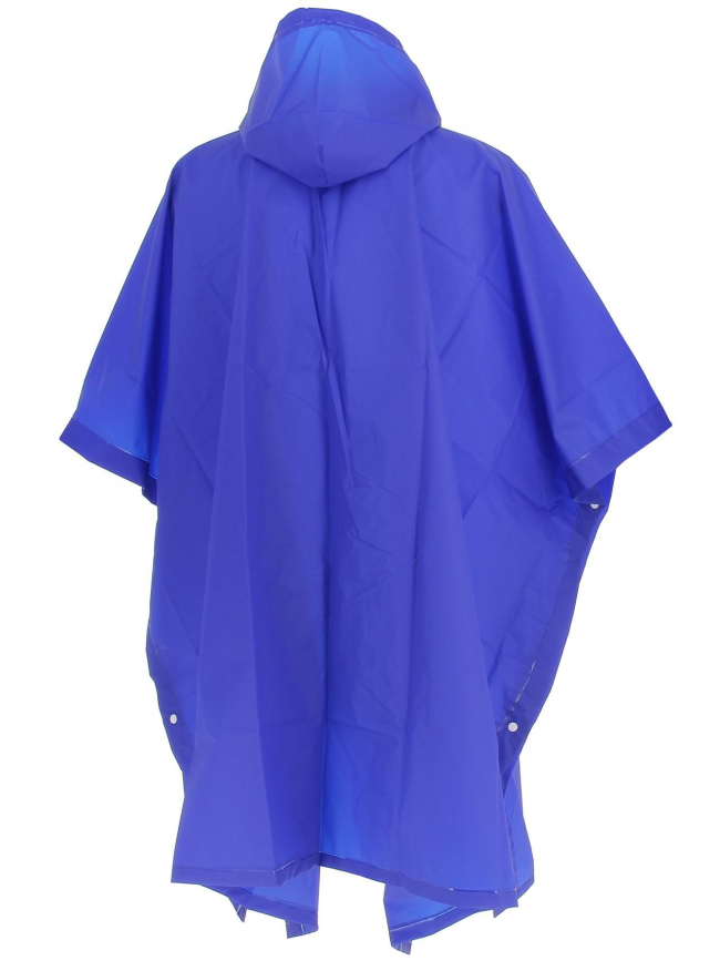 Poncho de pluie à capuche bleu - Elémenterre