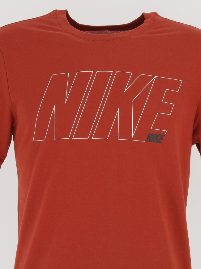 T-shirt de sport tee rouge homme - Nike