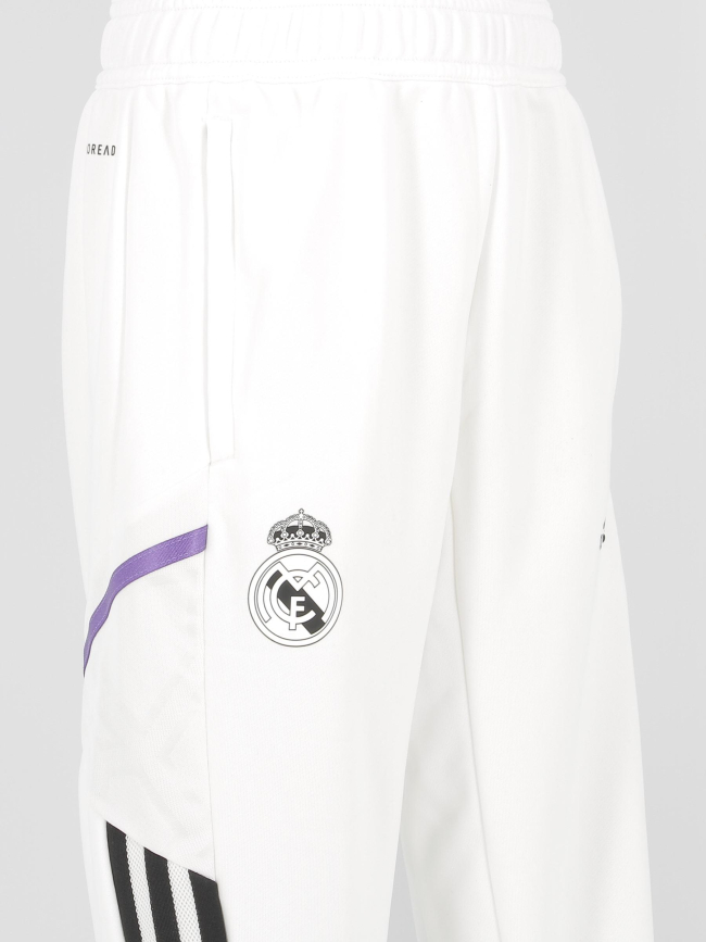 Jogging de football real madrid blanc enfant - Adidas