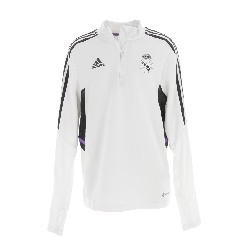 Sweat de football real madrid blanc enfant - Adidas