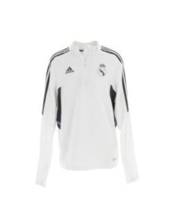 Sweat de football real madrid blanc enfant - Adidas