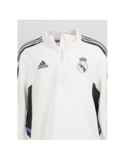 Sweat de football real madrid blanc enfant - Adidas
