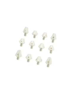 Pack 12 crampons de football 14-17 argenté - Adidas