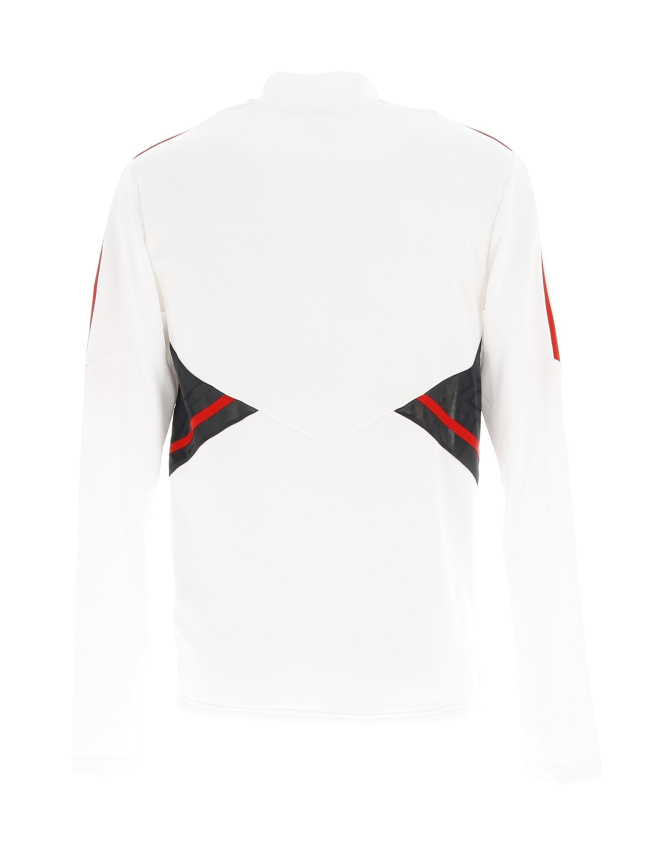 Sweat de football zippé bayern 2021.22 blanc homme - Adidas