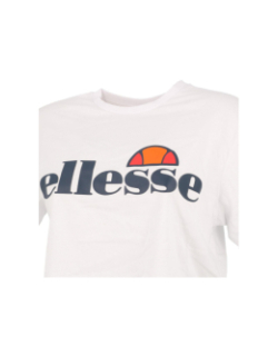 T-shirt crop alberta blanc femme - Ellesse