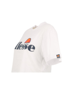 T-shirt crop alberta blanc femme - Ellesse