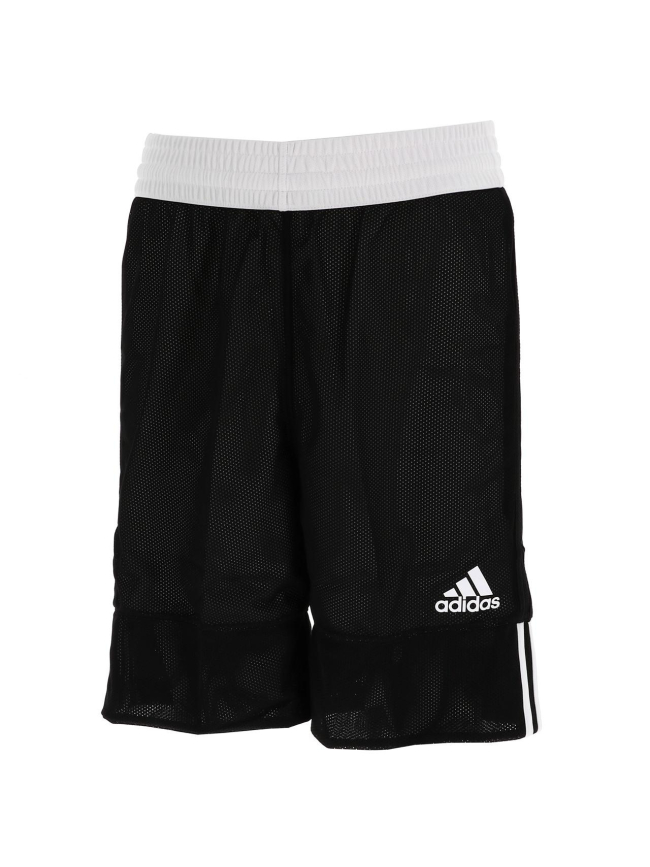 Short de basketball reversible noir homme - Adidas