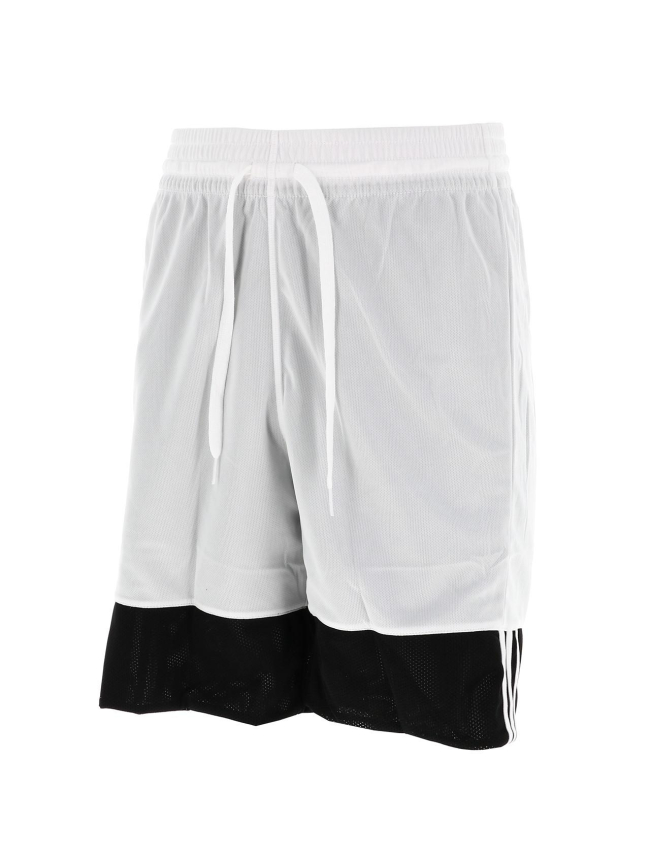 Short de basketball reversible noir homme - Adidas