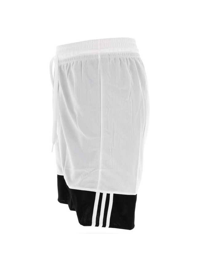 Short de basketball reversible noir homme - Adidas