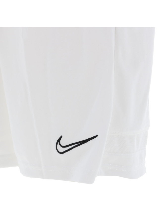 Short de football academy blanc homme - Nike