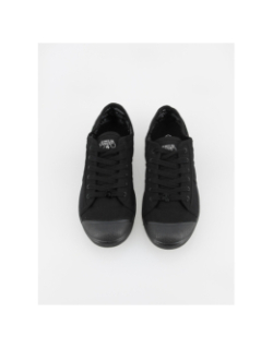 Chaussures en toile noir femme - Le Temps des Cerises