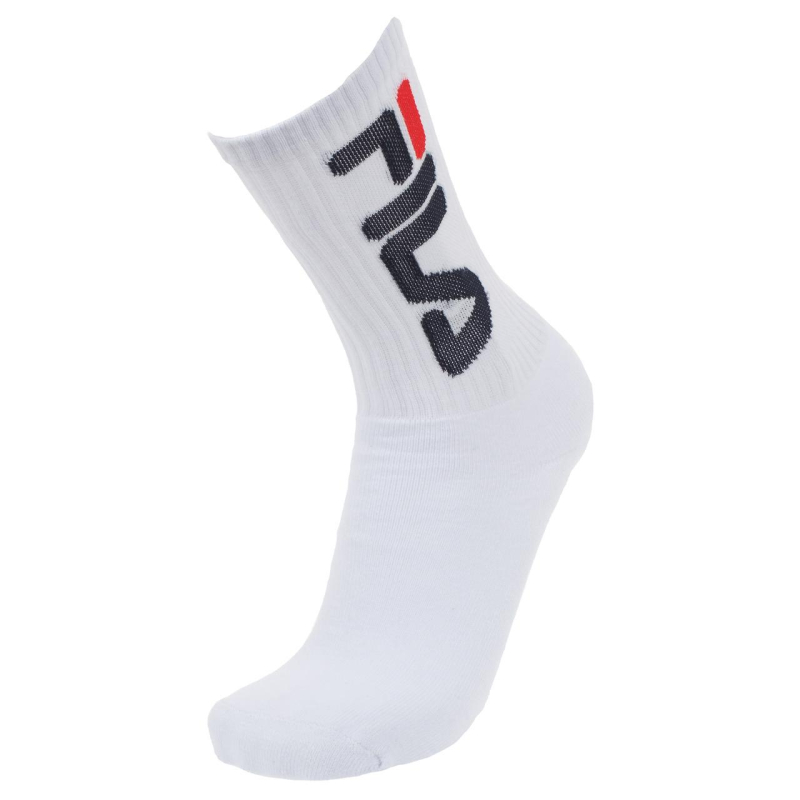 Pack 2 paires chaussettes sport blanc - Fila