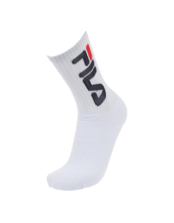 Pack 2 paires chaussettes sport blanc - Fila