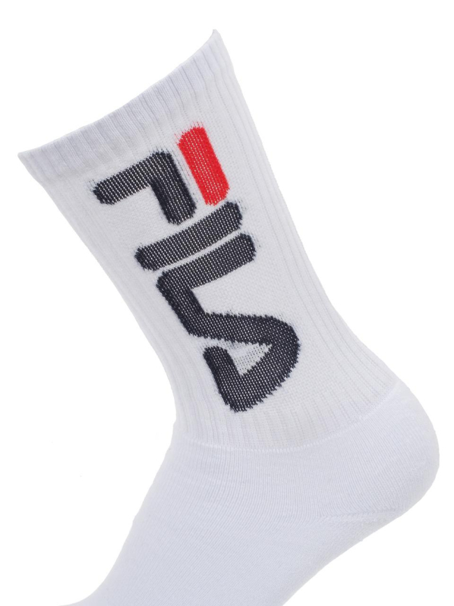 Pack 2 paires chaussettes sport blanc - Fila