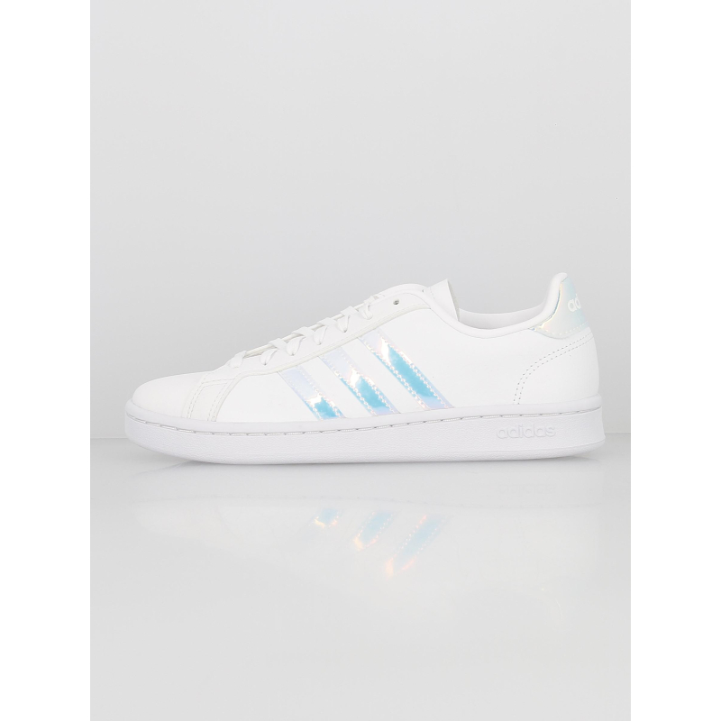 Grand court baskets iridescent blanc femme - Adidas