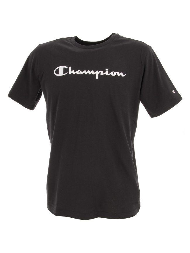 T-shirt classic logo noir enfant - Champion