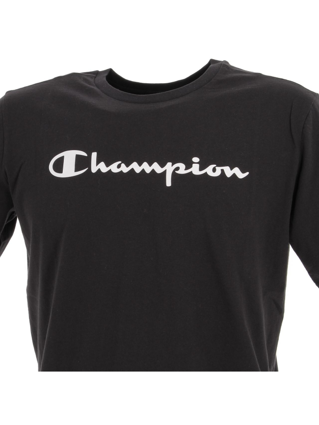 T-shirt classic logo noir enfant - Champion